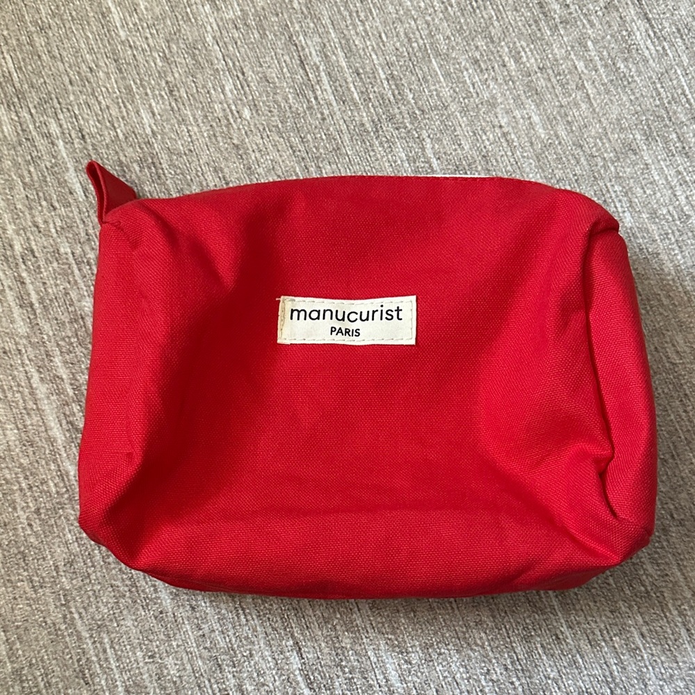 Manucurist Red Canvas Pouch